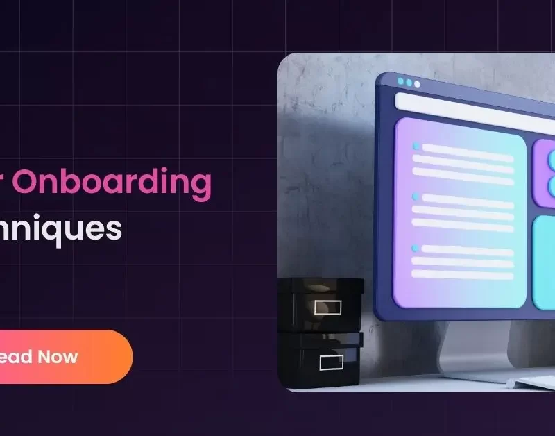 User Onboarding Techniques Article Feature Image