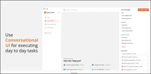 Apty's Conversational UI Feature